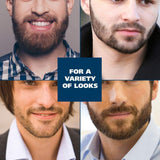 WAHL Groomsman Corded or Cordless Beard Trimmer for Men - Rechargeable Grooming Kit for Facial Hair - Hair Clipper, Shaver & Groomer - Model 9918-6171, Silver