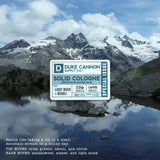 Duke Cannon Solid Cologne Special Issue - Light Musk + Neroli