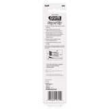 GUM Super Tip Toothbrush, Full Soft Bristles, Twin Pack (Pack of 6)
