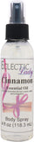 Cinnamon Essential Oil Body Spray (Double Strength), 4 ounces