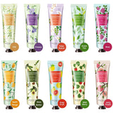 10 Pack Plant Fruits Fragrance Hand Cream,Hand Cream Gift Set,Moisturizing Hand Care Cream,Travel Gift Set With Natural Aloe And Vitamin E For Men And Women,Birthday,Christmas-30ml