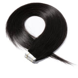 18INCH #1b 100G Natural Black TAPE in HUAMN HAIR EXTENSIONS