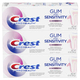 Crest Pro-Health Gum and Sensitivity, Sensitive Toothpaste, All-Day Protection, (Pack of 3), 4.1 oz