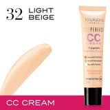 Bourjois 123 Perfect CC Eye Cream SPF 15 Concealer for Women, No. 32 Beige Clair, 1 Ounce