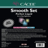 Smooth Acrylic Nail Liquid Monomer 32 oz, Smooth Set Perfect by Cace. Flexible Non-Yellowing Formula, Does Not Contain MMA, Self-Leveling