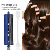 Hair Rollers with Rubber Band, 6Pcs Salon Standard Wave Rods Heat Perm Curling 1-6 Sizes Hair Clip Curlers DIY Hairdressing Tool for Girls Women(#3(2.5cm / 1.0inch))