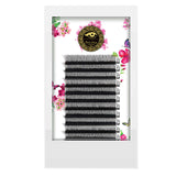 8-12mm available,Grafting YY Design Volume Eye Lashes Extensions Thick Soft W Shape Individual False Eyelashes Makeup Tools (9mm)