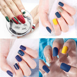 Feadem 120 Color Nail Art Salon whirl Display Stand Holder Color Display Sticks for Manicuries Nail Tool for False Nail Art Polish Board Tips Stick