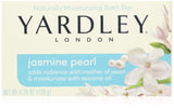 Yardley London Jasmine Pearl Bar Soap, 4.25 oz (Pack of 6)
