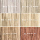 Maxy #913 Ash Blonde Clip In 100% Human Hair Extensions 20" inches 30/170/230grams Remy Triple Wefted Silky Hair (1 or 11 piece sets) (30g)