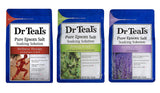 Dr. Teal's Epsom Salt Bundle, 3 Items: 1 Relax & Relief Eucalyptus Spearmint 3lbs, 1 Sooth & Sleep Lavender 3lbs and 1 Therapy & Relief Rosemary and Mint 3lbs.