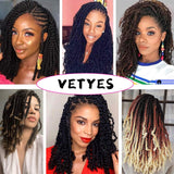3 Packs Spring Twist Hair 8Inch Braids Ombre Colors Crochet Bomb Twist Hair High Temperature Fiber Synthetic Braiding Hair Extensions 100g (12 Inch-3Pack, 1B/27)