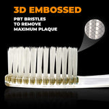 Solodent Toothbrush Ultra Soft, Silver for Sensitive Teeth and Gums (Pack of 8) Colors may vary
