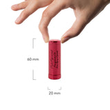 100% PURE Pomegranate Oil Anti-Aging Lipstick (Fruit Pigmented), Poppy, Long Lasting, Satin Finish, Vibrant Color, Moisturizing Cocoa Butter (Bright Blood Red) - 0.15 oz