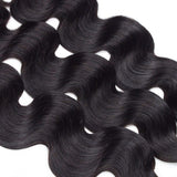 DMS Brazilian Virgin Hair Body Wave Human Hair 3 Bundles Soft Unprocessed Body Wave Brazilian Hair Weave Bundles (Natural Color 20 20 20)