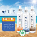 Olita: AfterSun Body Serum - 8 oz - Cool Coconut Fragrance - Hydrating Body Oil with Aloe Vera - All-Natural with Vitamin E - Cooling After Sun and Sunburn Relief