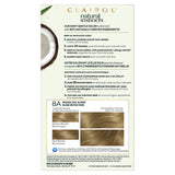 Clairol Natural Instincts Semi-Permanent, 8A Medium Cool Blonde, Linen, 3 Count