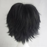 Max Beauty Anime Short Cosplay Wigs With Bangs for Miya Unisex Heat Resistant Hair for Party and Halloween for Gift + Free Cap