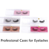20pcs Regular Slide (Silver Background) Eyelash Case for Strip False Eyelashes