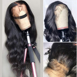Foreverlove 9A Body Wave Wigs Human Hair 13×4 Lace Front Wigs 100% Unprocessed Brazilian Virgin Human Hair Lace Front Wig Natural Color for Black Women（10 inch）