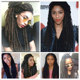 6 Packs Marley Twist Braiding Hair 24 Inch Long Afro Kinky Curly Marley Crochet Hair Kanekalon Synthetic Marley Braids Hair Extensions Marley Hair For Women (24Inch, 1B)