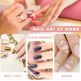 BTArtbox Nail Glue - 20PCS Nail Glue for Acrylic Nails, Professional Strong Adhesive Nail Glue for Press on Nails, 0.07 oz per tube