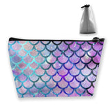 Cosmetic Bag Toiletry Pouch Roomy Waterproof Makeup Bags Travel Case Accessories Organizer Gifts, Mermaid Scales Fashion Galaxy Pattern
