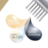 Clairol Nice 'n Easy Perfect 10 Permanent Hair Dye Kit, Lightest Cool Brown, Pack of 1