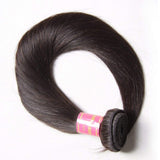 Ali Julia 10A Peruvian Straight Virgin Hair Weave 1 Bundle 100% Unprocessed Remy Human Hair Weft Extensions 95-100g/pc(22 inch)