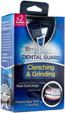 SmartGuard Elite Dental Guard (2 Guards) + Storage Case & 2 Months of Cleaning Crystals – TMJ Dentist Designed Night Guard for Clenching & Grinding. Made in USA