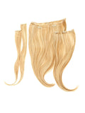 22" Straight Fineline Extensions Color R10 CHESTNUT - Hairdo Wigs 4 Piece Kit Clip In Women's Tru2Life Heat Friendly Synthetic Added Length Bundle with MaxWigs Hairloss Booklet