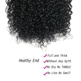 Yixiang 100% Unprocessed Brazilian Kinky Curly Virgin Hair One Bundle 8A Brazilian Curly Virgin Hair Extensions Human Hair (24 inch)