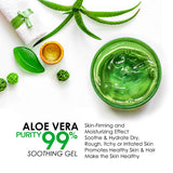 Beaueli Aloe Vera gel, Aloe Hand gel, After Sun, Dry Skin, Psoriasis, Acne Sensitive Skin, Natural Pure Aloe Cream, Daily Moisturizer Aloe Soothing Gel For Face, Body and Hair