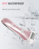 SUPRENT Electric Callus Remover for Feet, Rechargeable & IPX7 Waterproof Foot Callus Remover with 3 Roller Heads, Professional Feet Care for Dead, Hard Cracked Dry Skin
