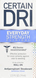 Certain DRI AM Antiperspirant/Deodorant Morning Fresh Scent Roll-on, 2.5 oz Per Pack (2 Packs)