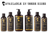 Beard Shampoo and Beard Conditioner Wash & Growth kit for Men Care - Softener & Moisturizer for Hydrating, Cleansing and Refreshing Beard and Mustache Gift Set (Classic, 100ml (3.4 fl oz))