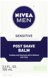 NIVEA FOR MEN Sensitive Post Shave Balm 3.30 oz (Pack of 2)
