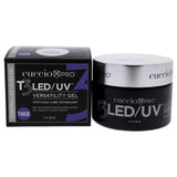 Cuccio Pro T3 Cool Cure Versatility Gel - Self Leveling Clear 2 Oz