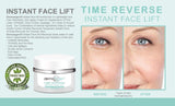 DERMAXGEN TIME REVERSE INSTANT FACE LIFT + PURE ORGANIC Powerful Triple Combination Cream/Reduce Sun Spots, Facial AGED Wrinkles