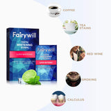 Express Whitening Strips for Teeth, Dental Formula 1 Hour White Strips Reduces Sensitivity Safe for Enamel, 20 Pcs Non-Slip Whitestrips for Expert Teeth Whitening by Fairywill