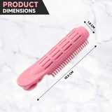 6 Pack Instant Hair Volumizing Clips For All Hair Types - Hair Root Volume Clip Hair Curler Clip Volumizing Hair Root Clip DIY Natural Curler Clamps Rollers Fluffy Hair Roots Styling Tool (Pink)