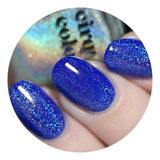 Cirque Colors Holographic Nail Polish - We Trippy - Top Coat - 0.37 fl. oz. (11 ml) - Vegan, Cruelty-Free, Non-Toxic Formula