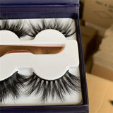 Real Mink Lashes Fluffy Long 3D Dramatic Eyelashes Face Lash Strip 20mm Pack