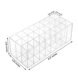 HBlife Lip Gloss Holder Organizer, 24 Spaces Clear Acrylic Makeup Lipgloss Display Case