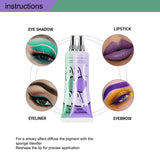Ownest 3 Colors Eyeshadow Makeup Primer,Liquid Eyeshadow Primer Matte Eyeshadow Primer Base,Waterproof Long Lasting Eyeshadow Primer Makeup-Set B(18ml)