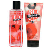 Victoria's Secret Hardcore Rose Mist & Velvet Body Cream Gift Set Combo