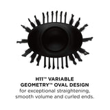 Hot Tools Professional Black Gold Detachable One-Step Volumizer and Hair Dryer, 2.8" Regular Barrel