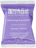 Aura Cacia Shower Tablet Relaxing Lavender 3 oz., (Pack of 3)