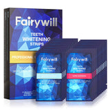 Ace Teeth Whitening Strips Pack of 50 pcs, Fairywill Professional Effect Whitening Strips Dental Safe Formula for Sensitive Teeth, Whitestrips Remove All Manner of Tough Stains in 30 mins