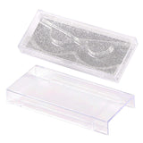20pcs Regular Slide (Silver Background) Eyelash Case for Strip False Eyelashes